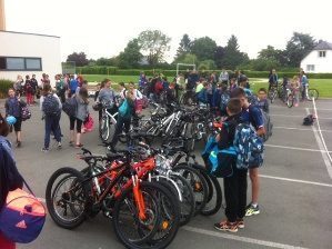 Journée entraînement sortie Vélo 6° Vendredi 10 juin