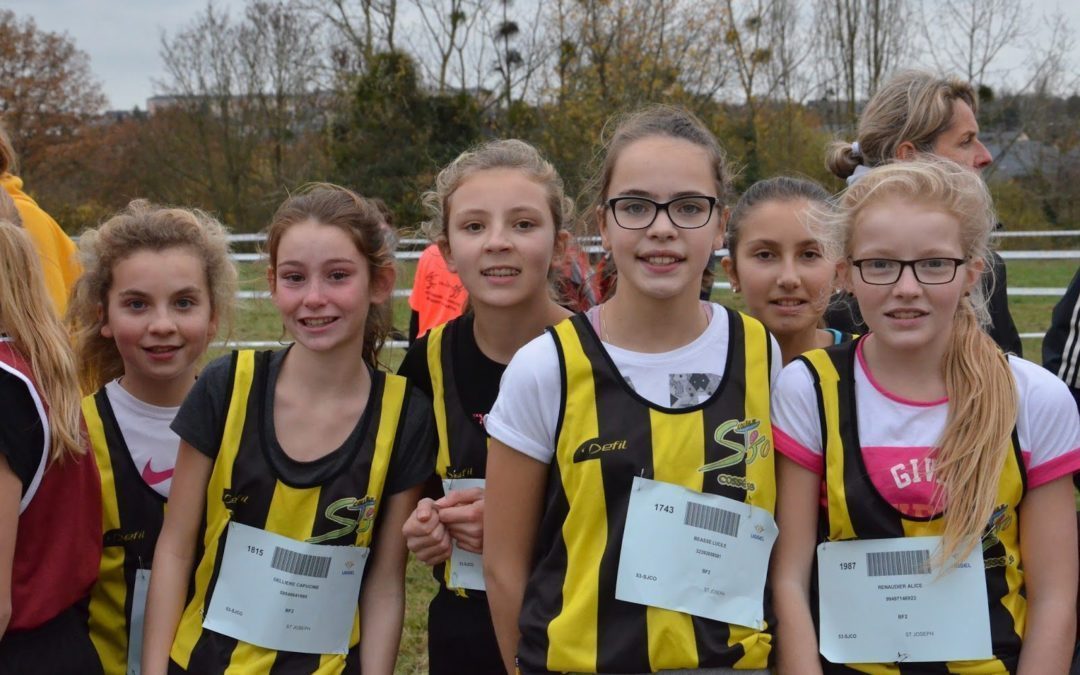 16 élèves du collège qualifiés pour le Cross National UGSEL en Ardèche (07) BRAVO !!!