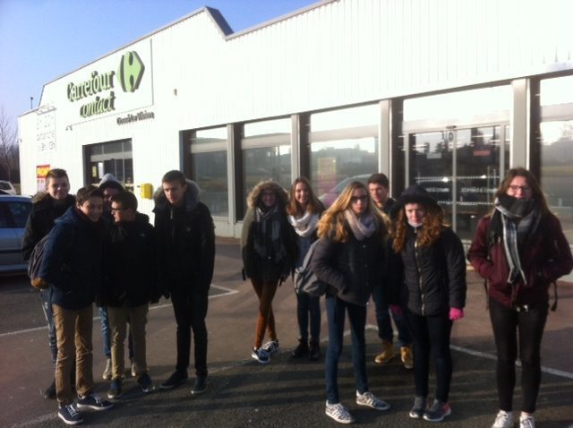 Jeudi 25 Janvier – Visite Carrefour Contact 4°