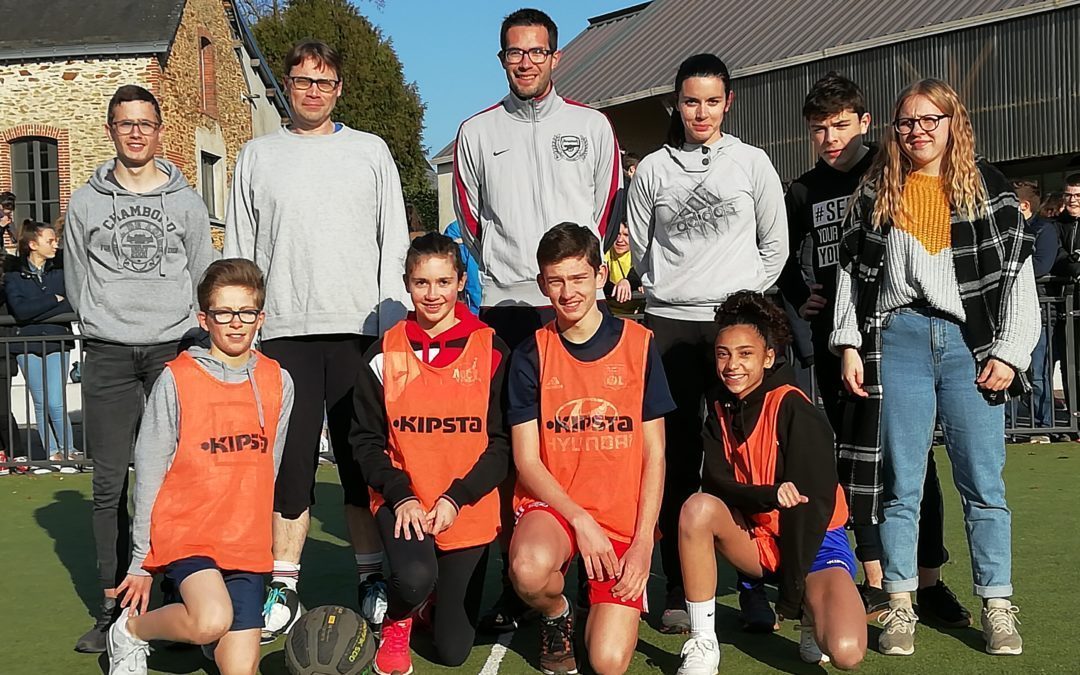 Matchs professeurs/élèves : Encore du beau jeu !