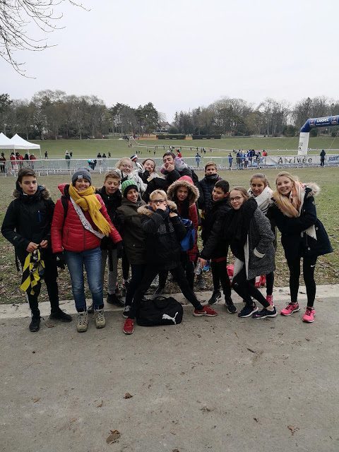 2 podiums pour le collège au Cross National UGSEL  à Reims