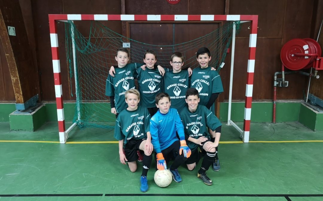 Bravo aux champions départementaux de Futsal