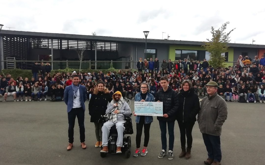 La belle générosité des collégiens de St Jo !