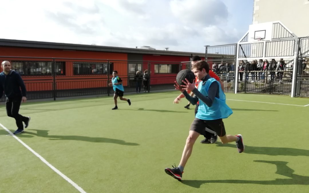 Finales baskets profs vs élèves